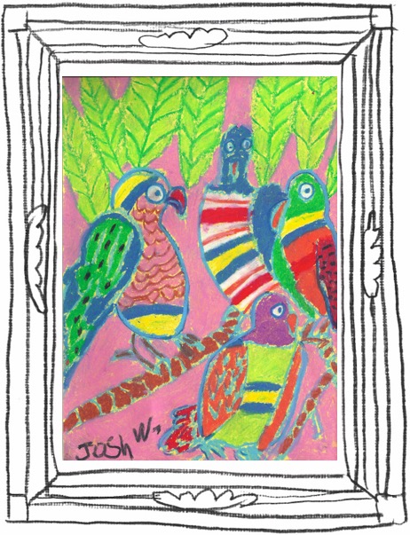 kahlo student artwork