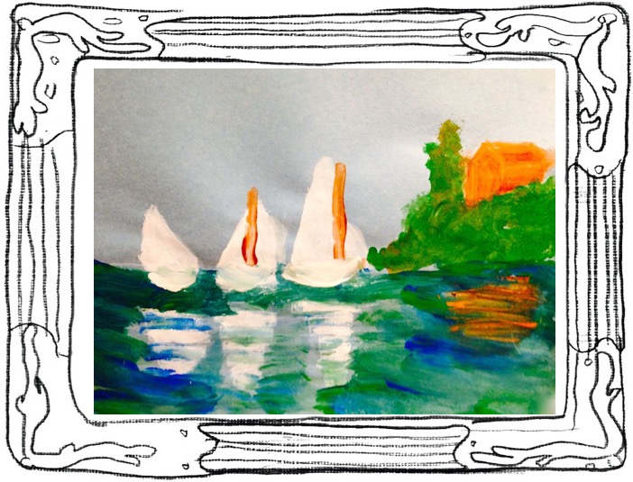 monet student artwork