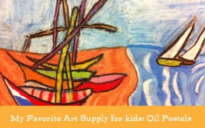 My Favorite Art Supply: Oil Pastels